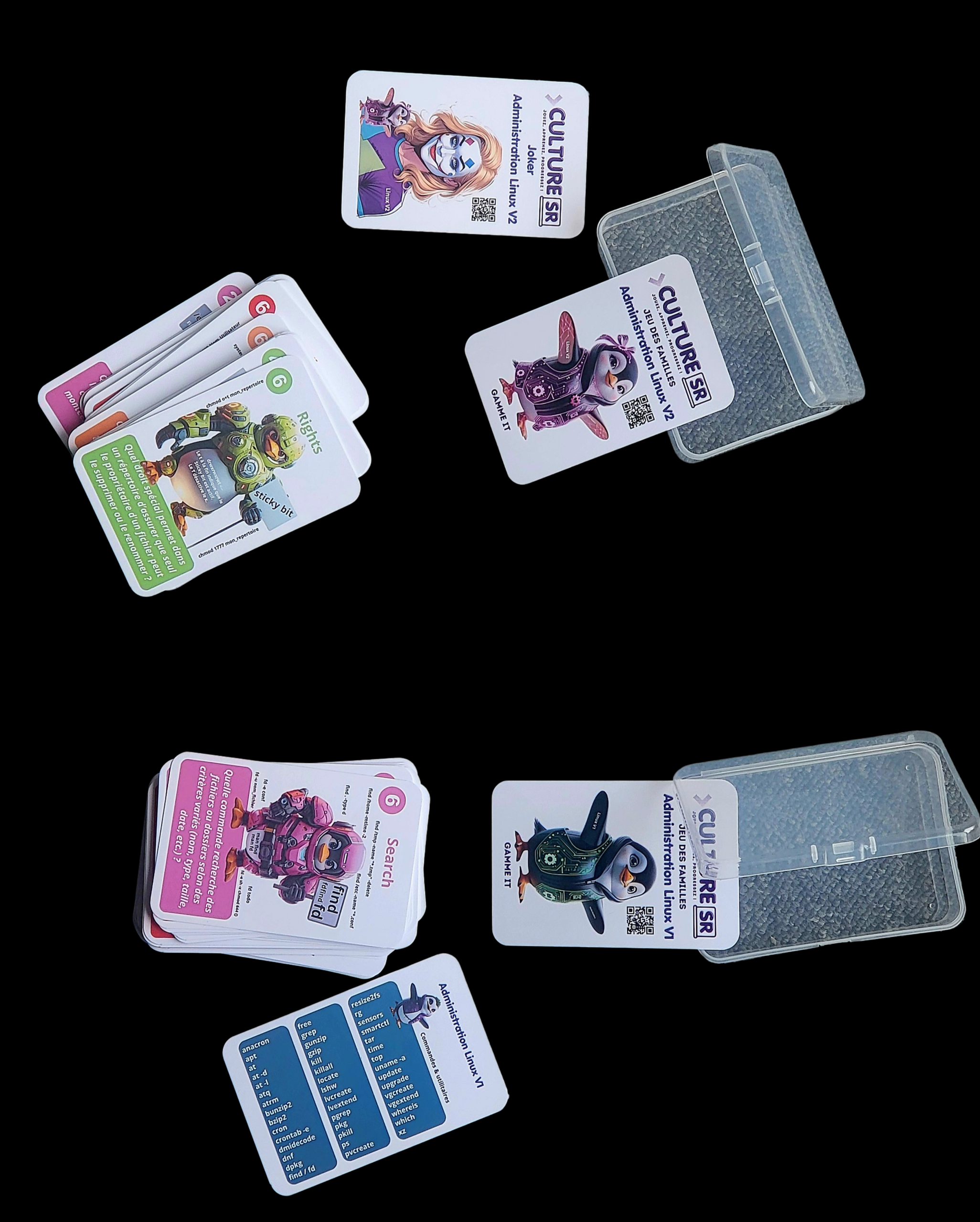 Lot des 2 Familles Administration Linux V1 & V2 🔥 Économisez près de 15% en prenant le lot complet. – Image 2