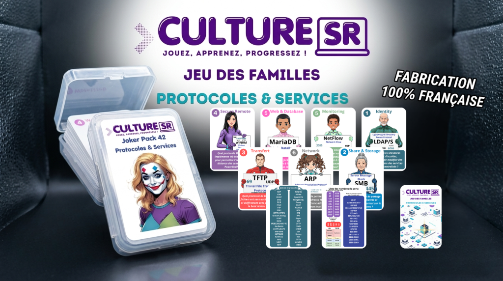 Jeu des familles : Protocoles et Services de la gamme IT